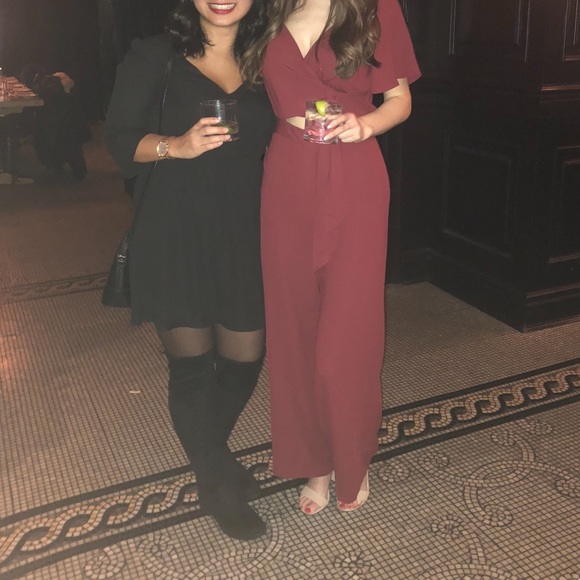 Leith pant romper/jumpsuit with tie xxs - Picture 3 of 3